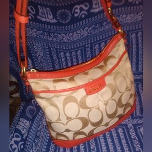 COACH Signature Crossbody Bag